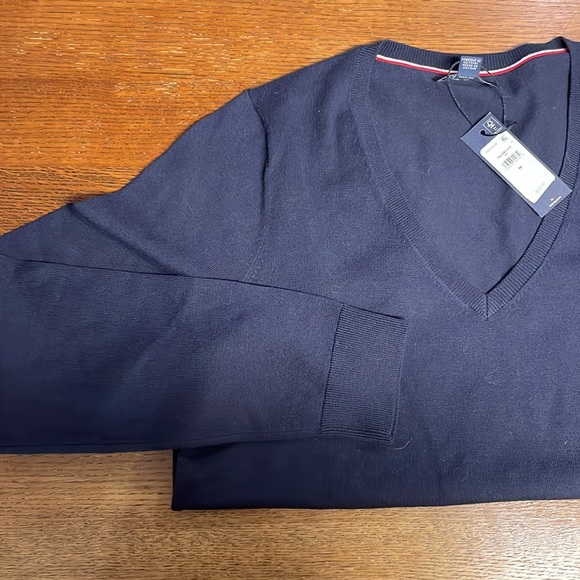 Tommy Hilfiger Navy Sweater - Picture 2 of 4